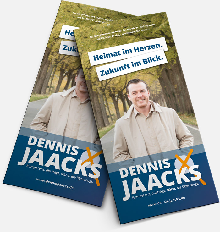 Wahlflyer von Dennis Jaacks