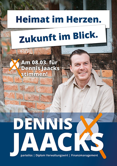 Wahlflyer von Dennis Jaacks