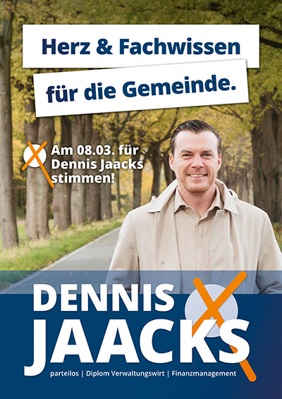 Wahlflyer von Dennis Jaacks